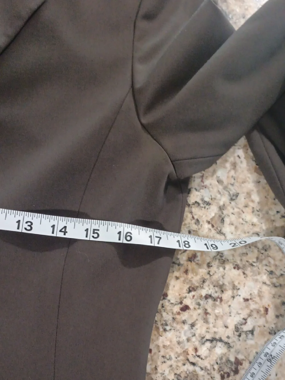 Womens Black Single-Button Blazer